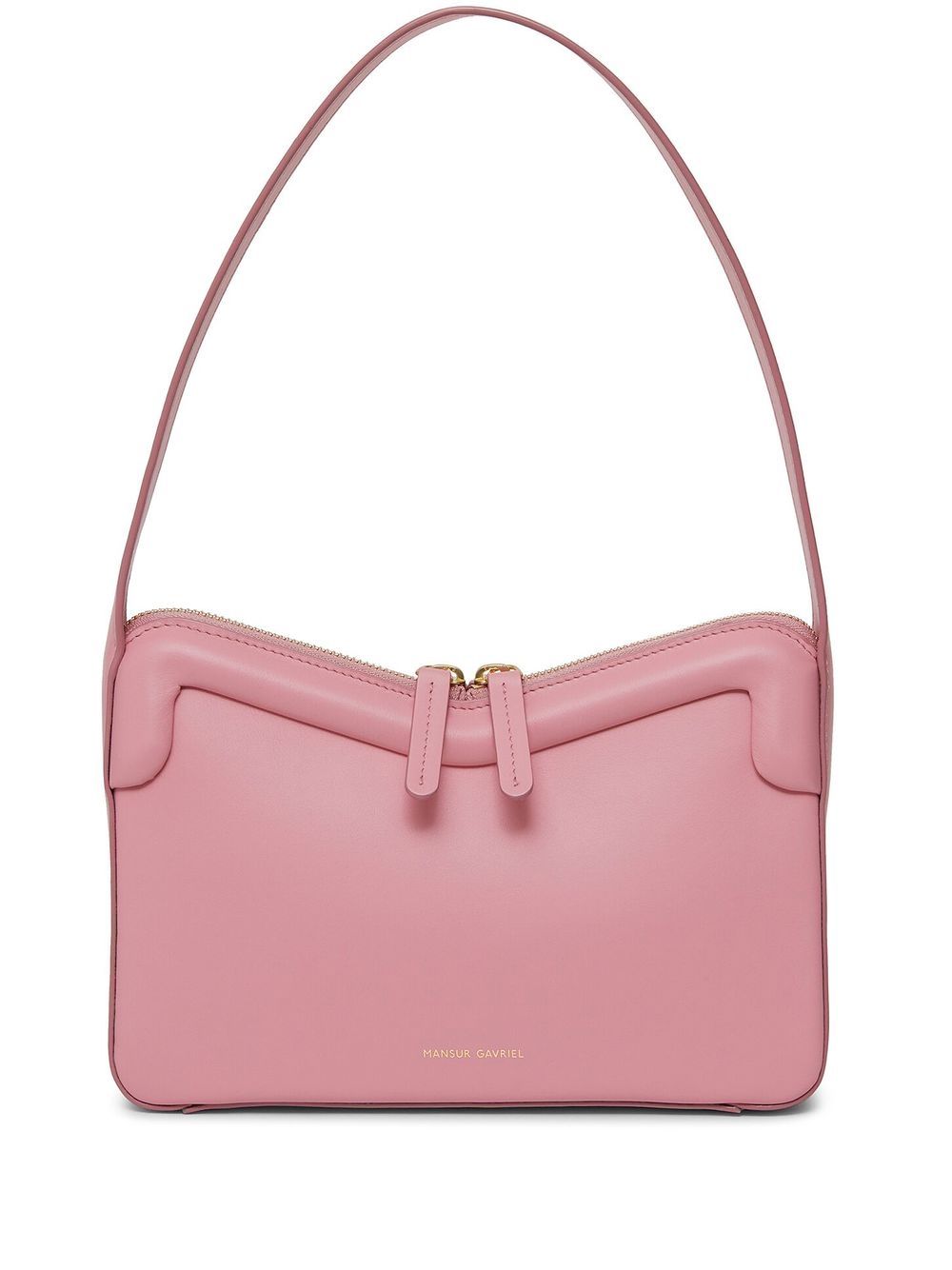 Mansur Gavriel M-frame leather shoulder bag - Pink von Mansur Gavriel