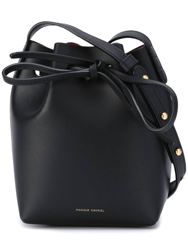 Mansur Gavriel mini Mini Bucket bag - Black von Mansur Gavriel