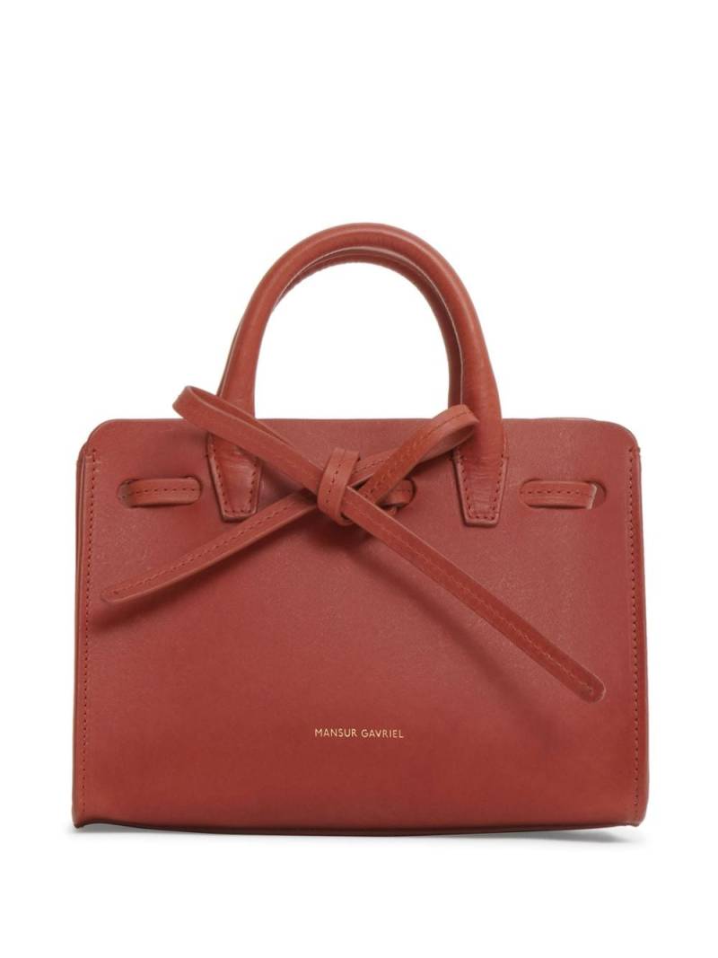 Mansur Gavriel Mini Sun mini bag - Red von Mansur Gavriel