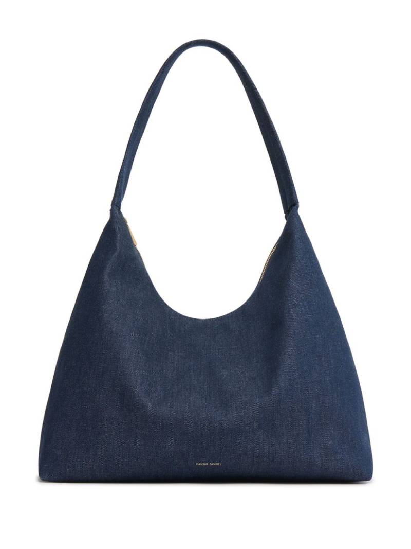 Mansur Gavriel maxi Candy denim bag - Blue von Mansur Gavriel