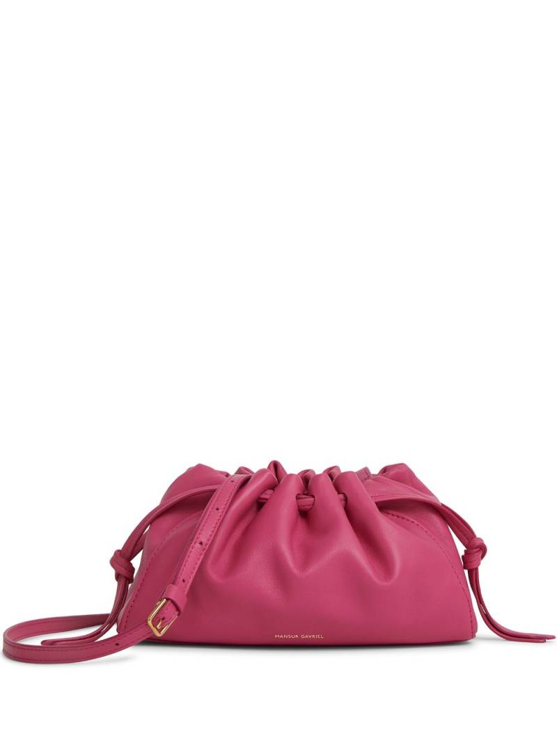 Mansur Gavriel mini Cloud lambskin clutch bag - Pink von Mansur Gavriel