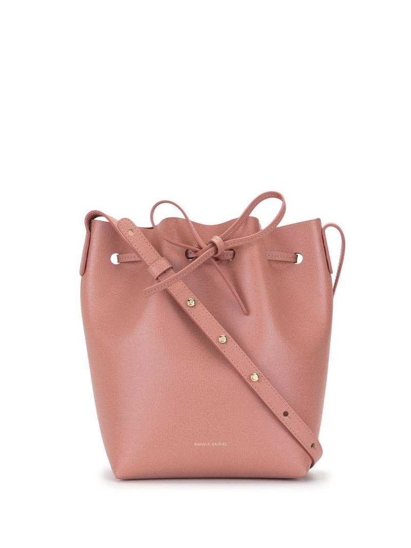 Mansur Gavriel mini bucket bag - Pink von Mansur Gavriel