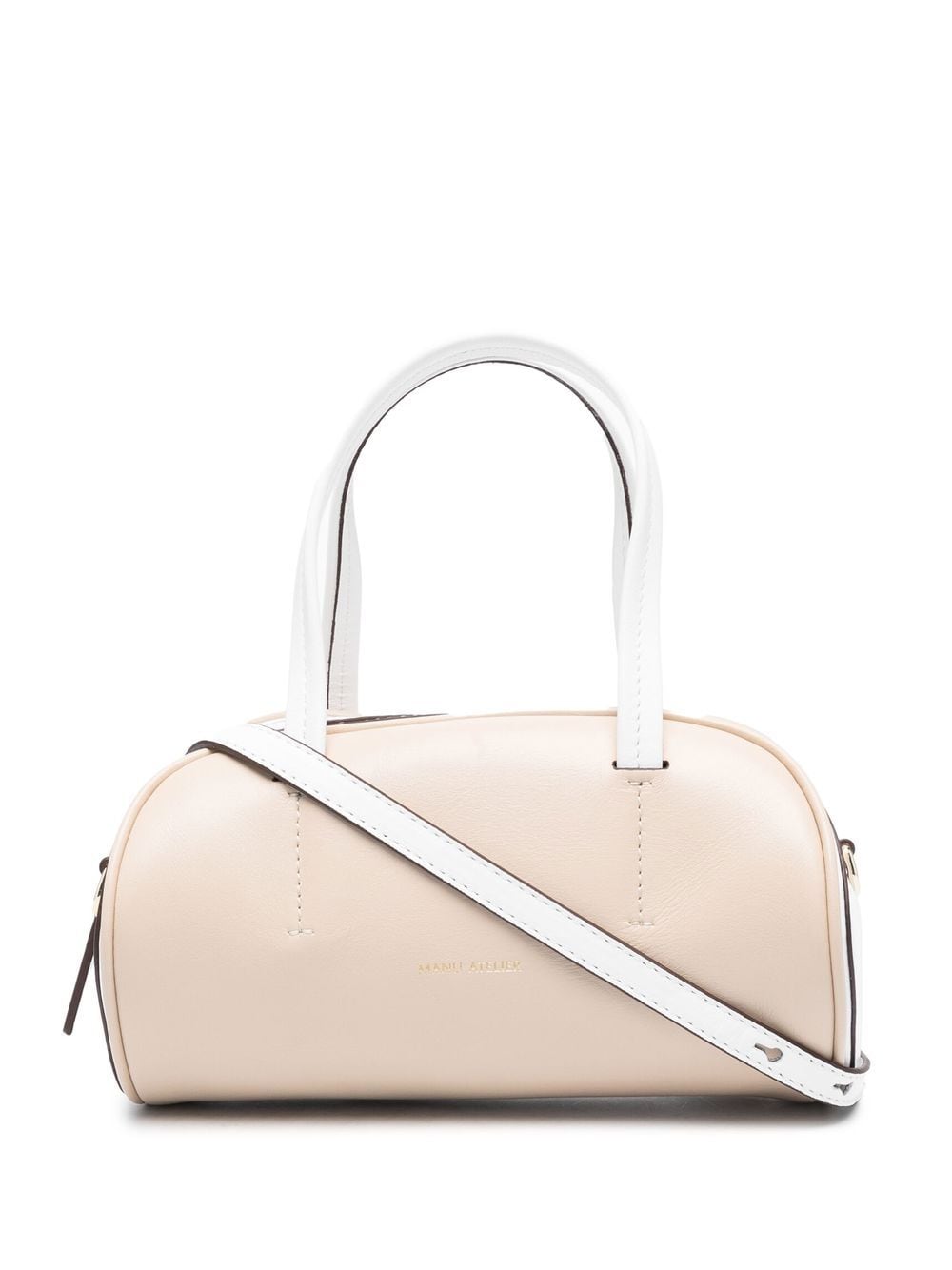 Manu Atelier Cylinder two-tone tote - Neutrals von Manu Atelier