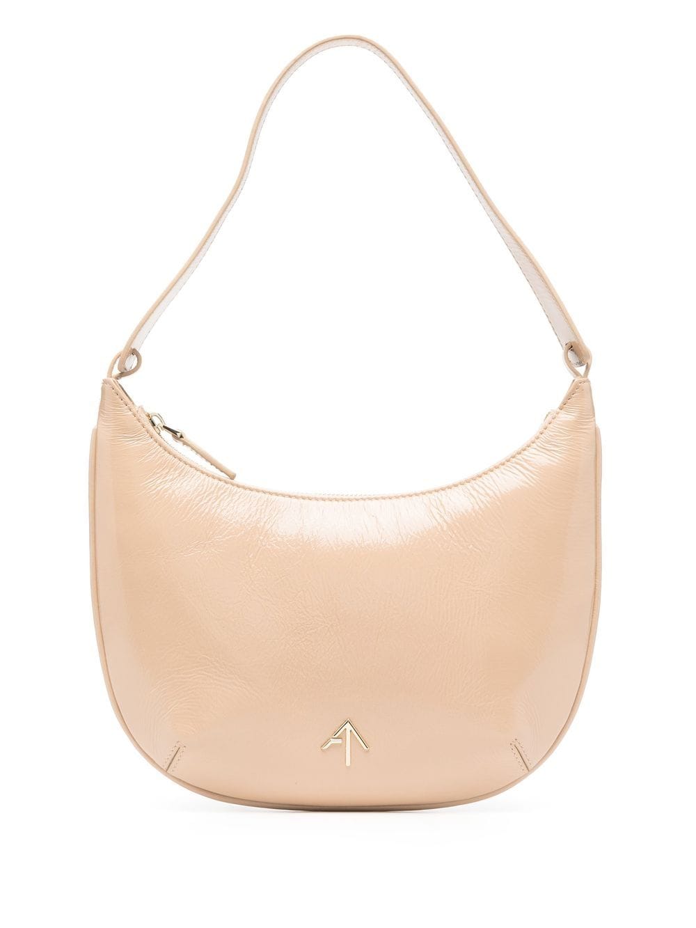 Manu Atelier patent leather bag - Neutrals von Manu Atelier