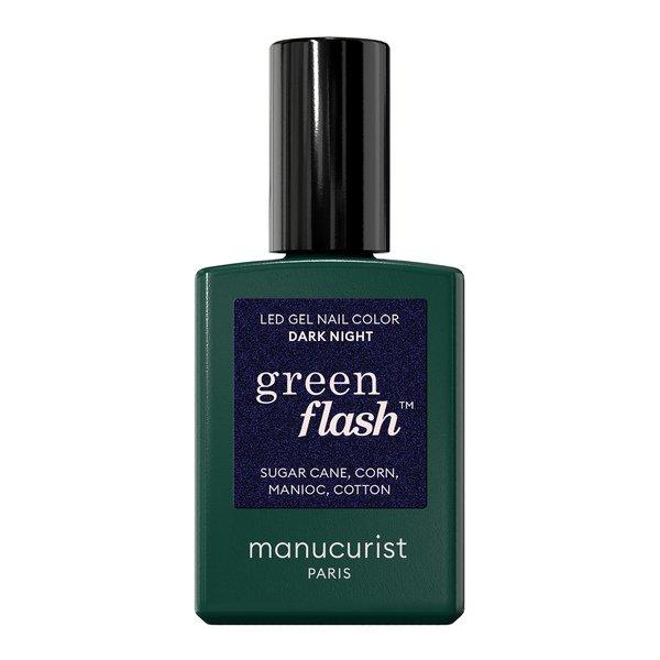 Manucurist - Dark night Nagellack, Green Flash, 15 ml, von Manucurist