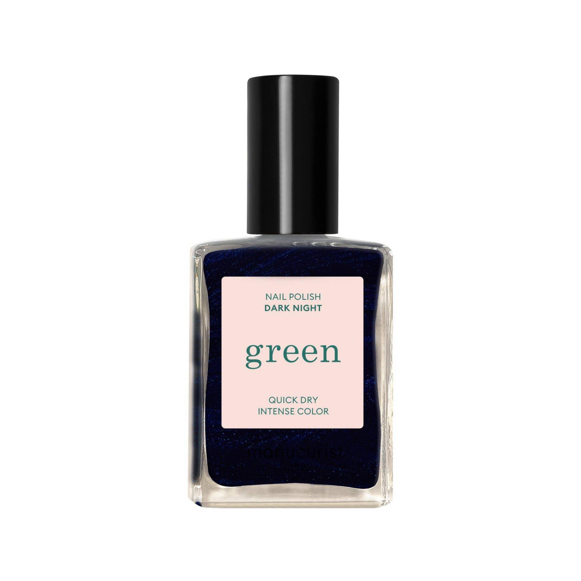 Manucurist - Nagellack Green Dark Night (Bleu mystérieux), 15 ml, mystérieux) von Manucurist