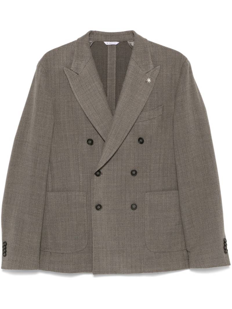 Manuel Ritz Resca blazer - Brown von Manuel Ritz