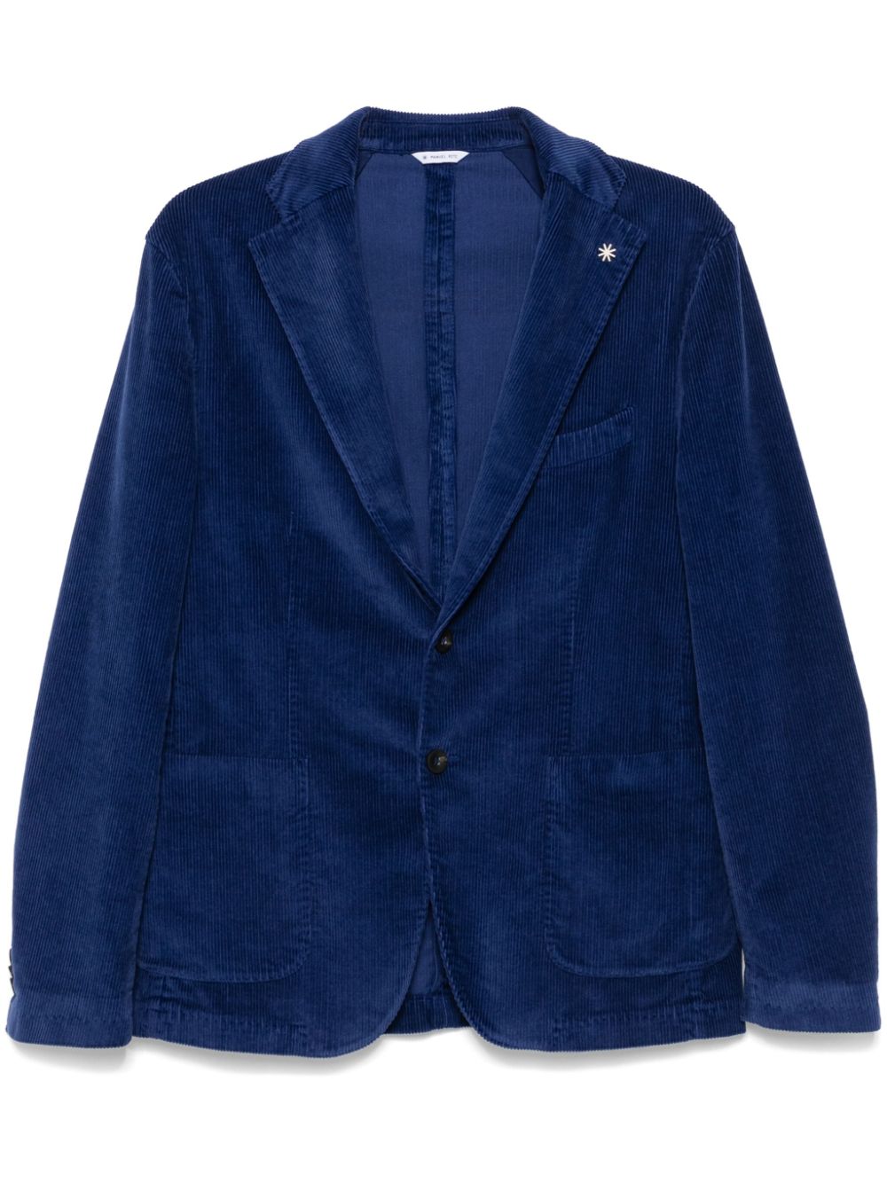 Manuel Ritz corduroy blazer - Blue von Manuel Ritz