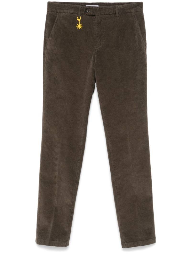 Manuel Ritz corduroy trousers - Brown von Manuel Ritz