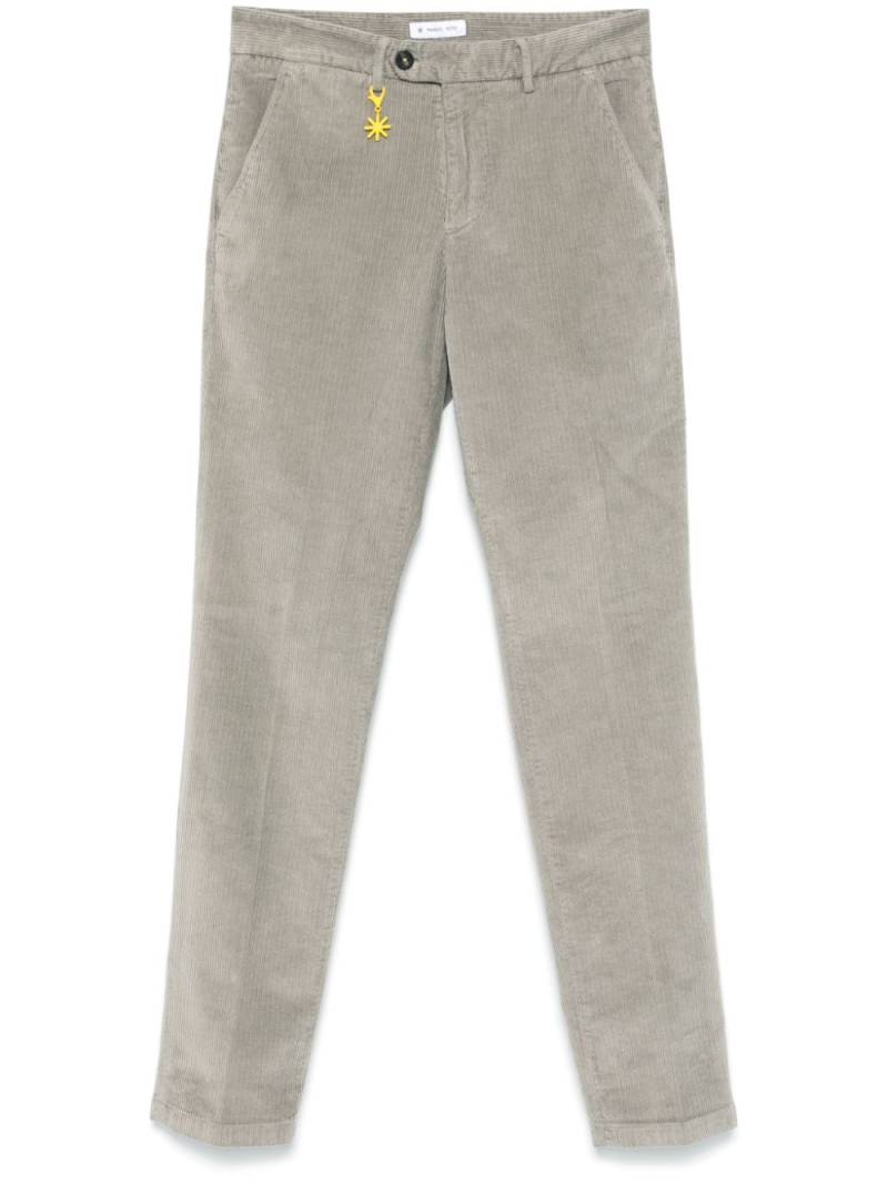 Manuel Ritz corduroy trousers - Grey von Manuel Ritz