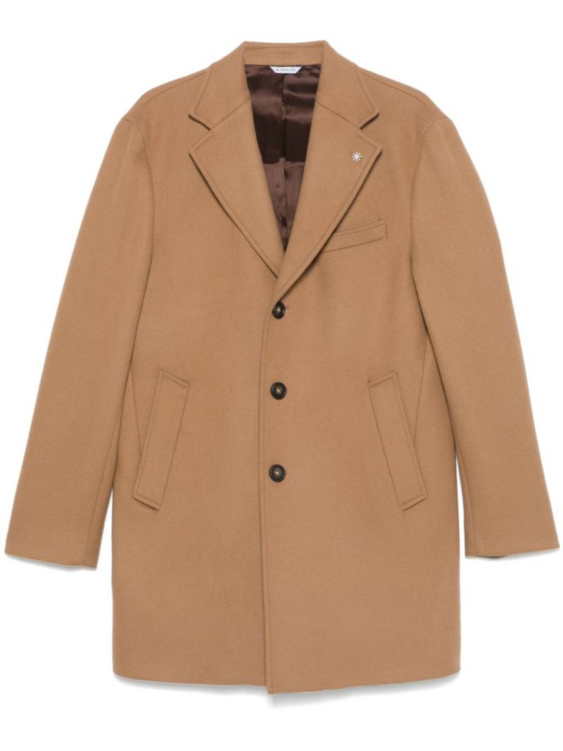 Manuel Ritz felted coat - Neutrals von Manuel Ritz