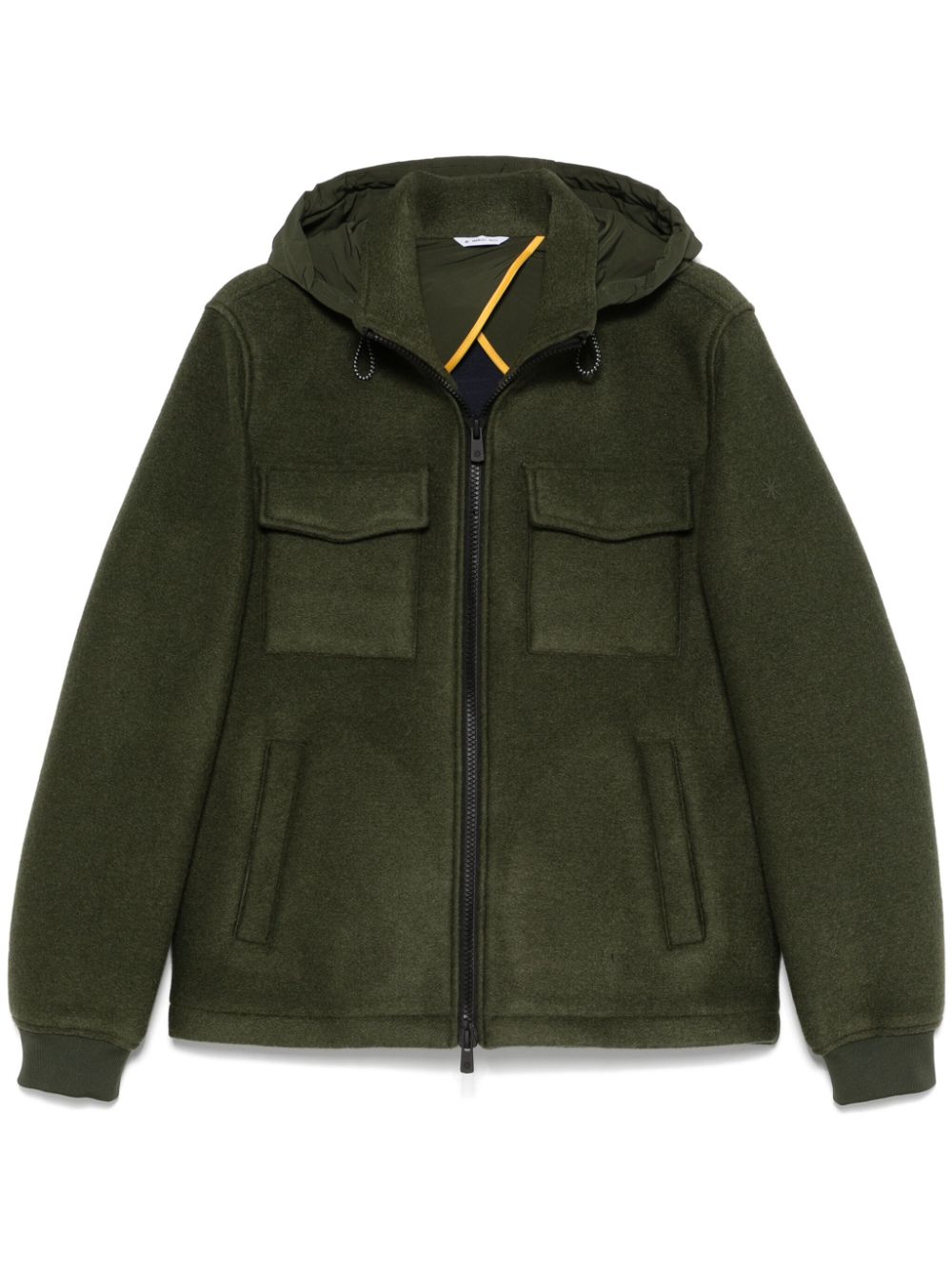 Manuel Ritz felted jacket - Green von Manuel Ritz