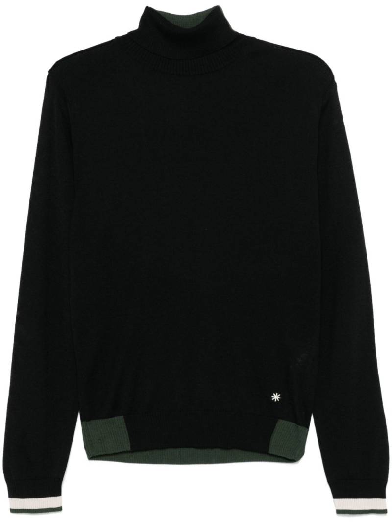 Manuel Ritz fine-knit sweater - Black von Manuel Ritz