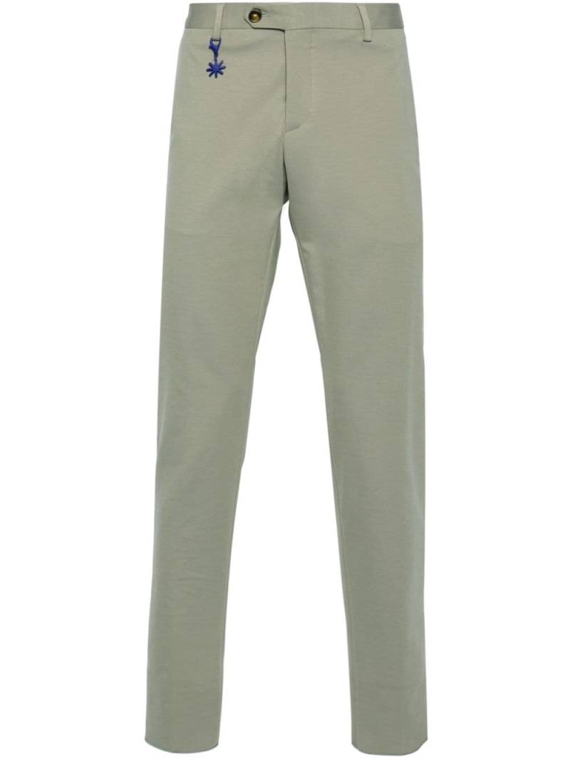 Manuel Ritz jersey tailored trousers - Green von Manuel Ritz