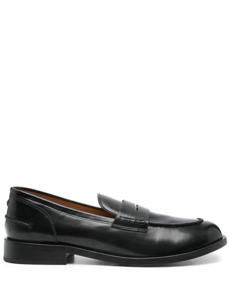 Manuel Ritz leather loafers - Black von Manuel Ritz