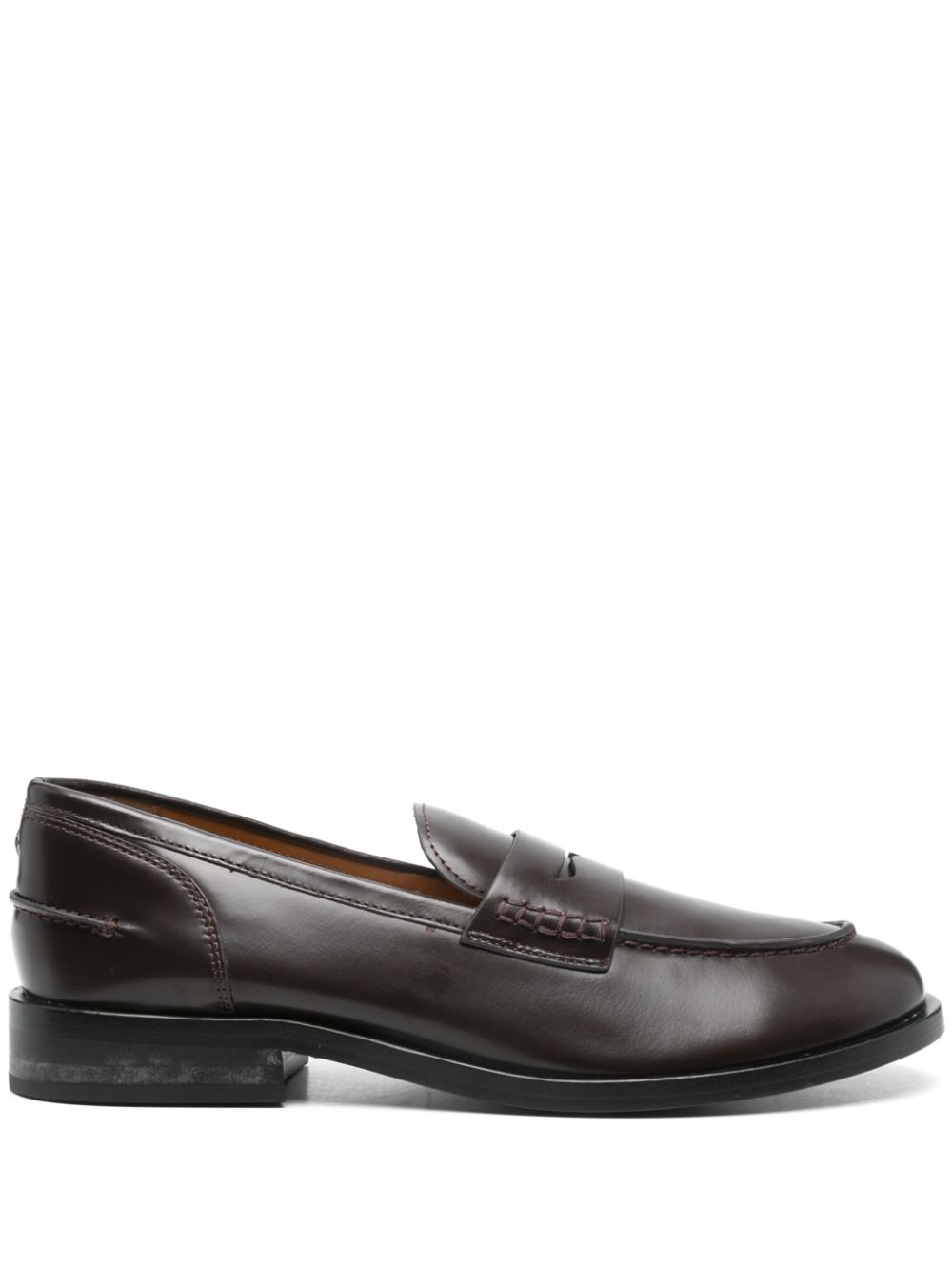 Manuel Ritz leather loafers - Brown von Manuel Ritz