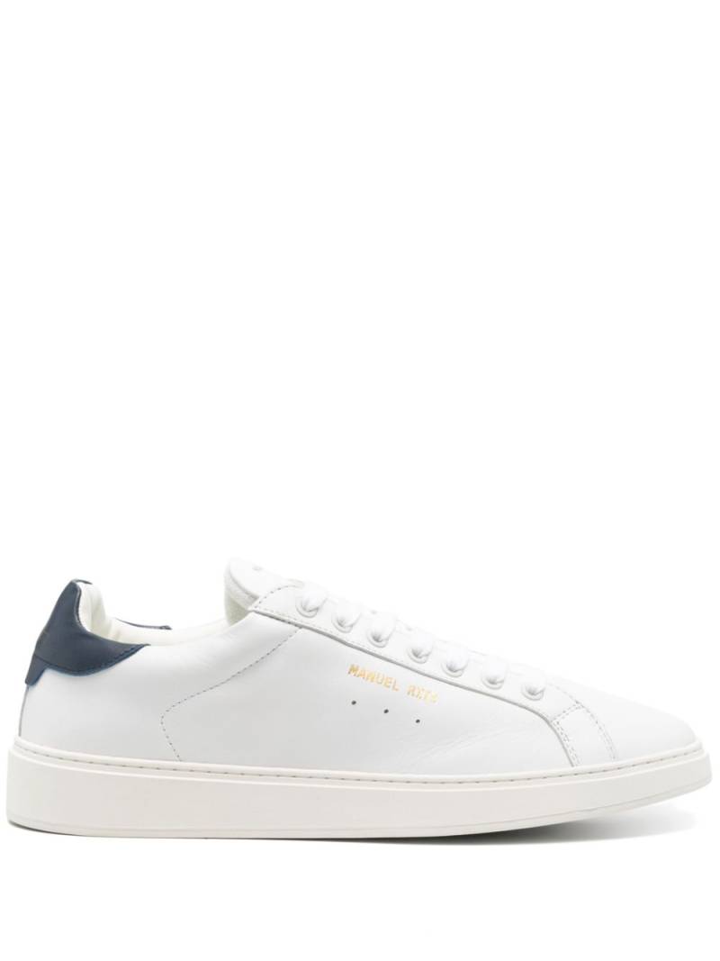 Manuel Ritz leather sneakers - White von Manuel Ritz