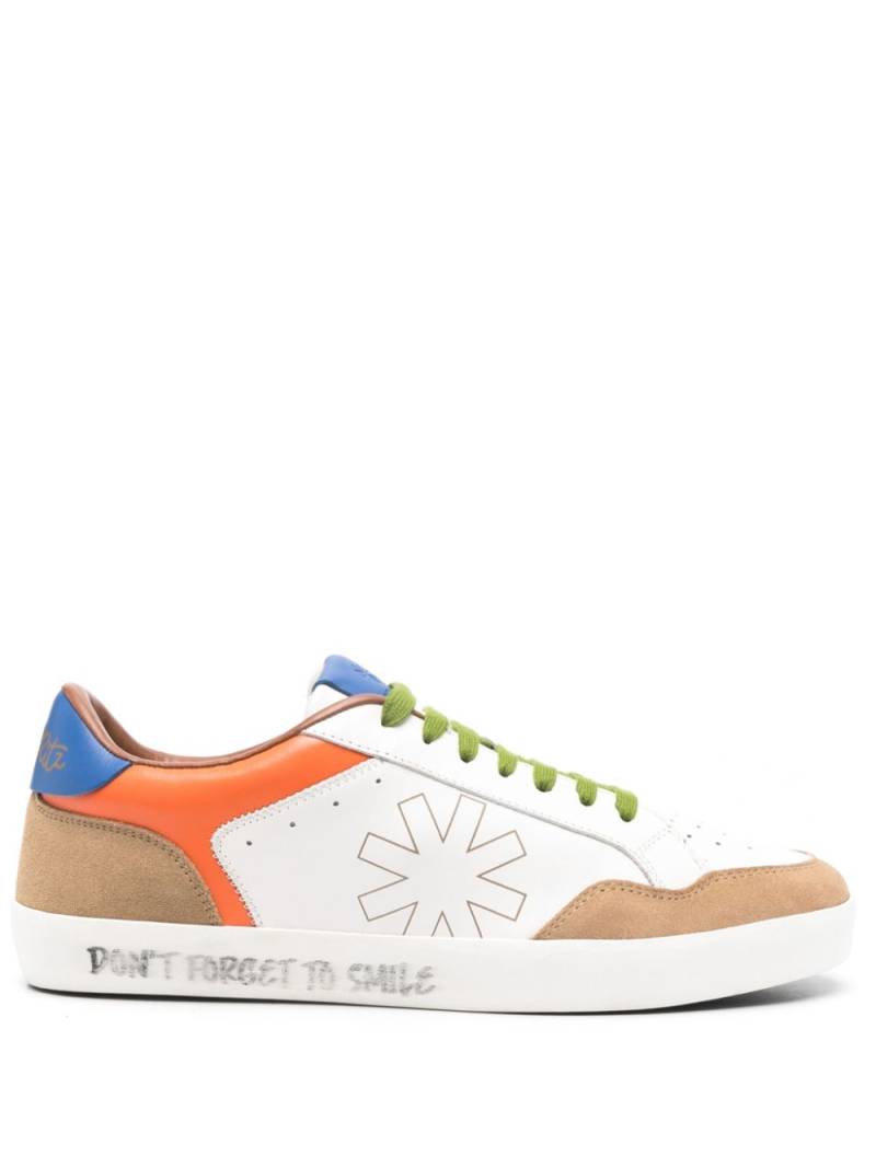 Manuel Ritz leather sneakers - White von Manuel Ritz