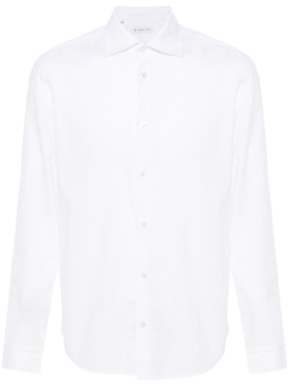Manuel Ritz long-sleeved shirt - White von Manuel Ritz