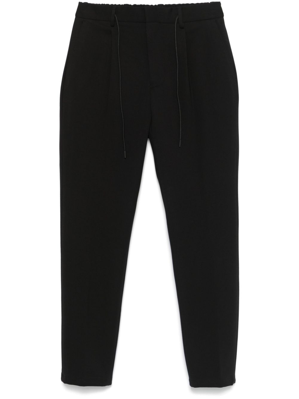 Manuel Ritz pleat-detail trousers - Black von Manuel Ritz