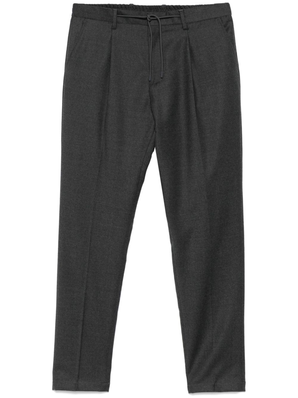 Manuel Ritz pleated tapered trousers - Grey von Manuel Ritz