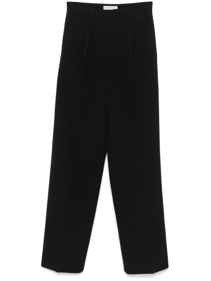 Manuel Ritz pleated trousers - Black von Manuel Ritz