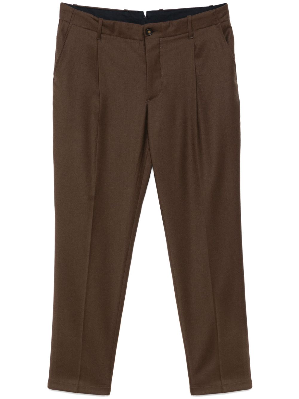 Manuel Ritz pleated trousers - Brown von Manuel Ritz