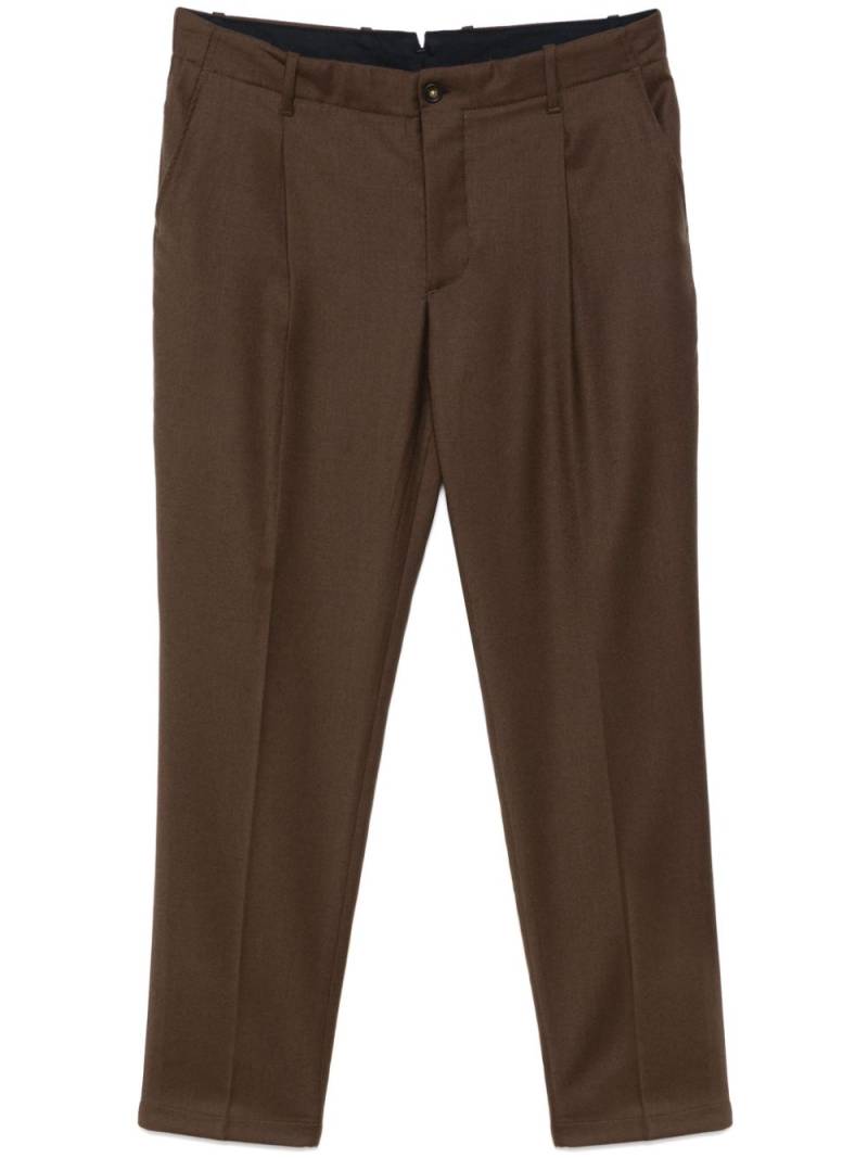 Manuel Ritz pleated trousers - Brown von Manuel Ritz