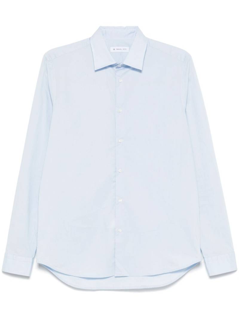 Manuel Ritz poplin shirt - Blue von Manuel Ritz