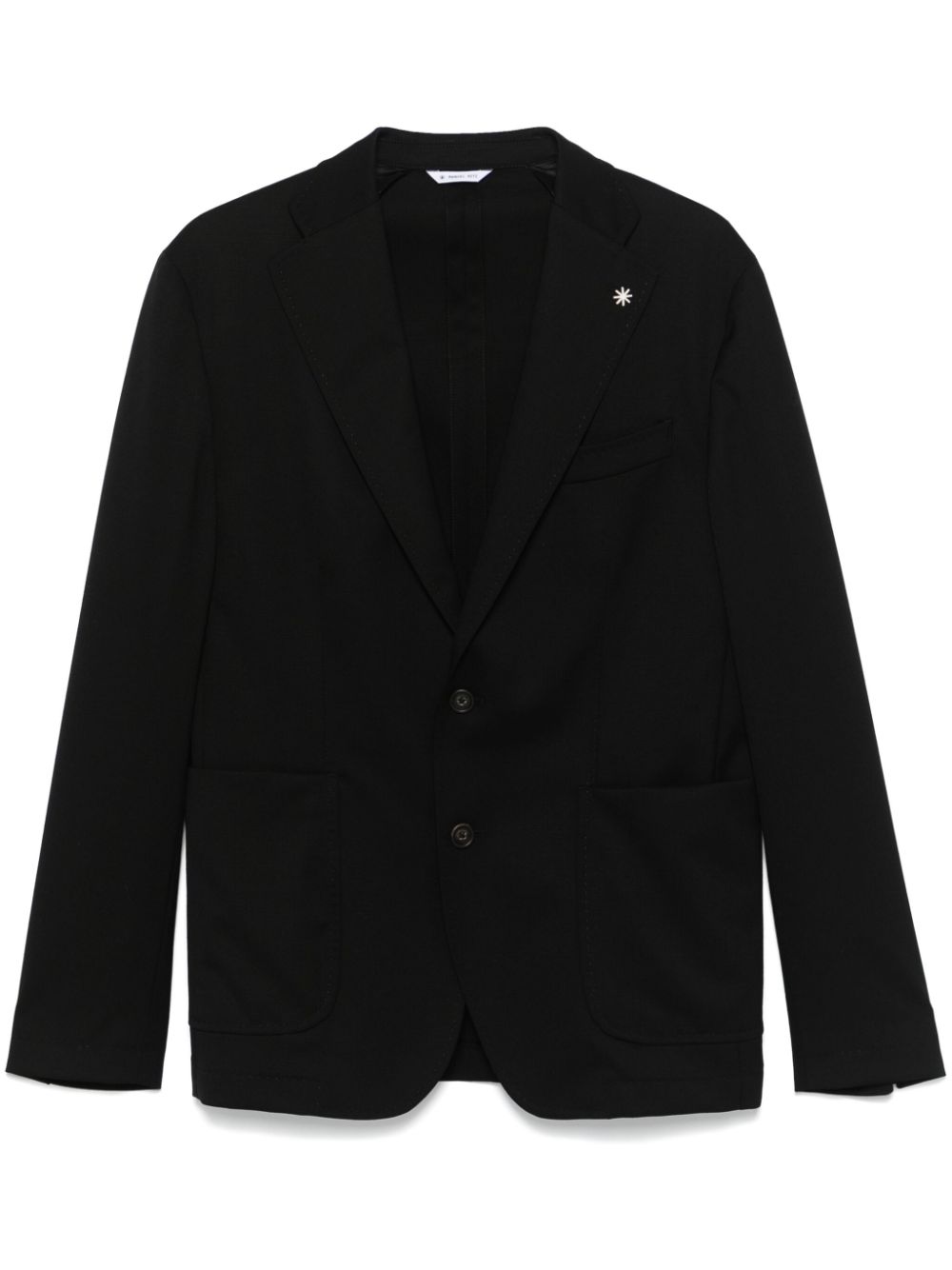 Manuel Ritz single-breasted blazer - Black von Manuel Ritz