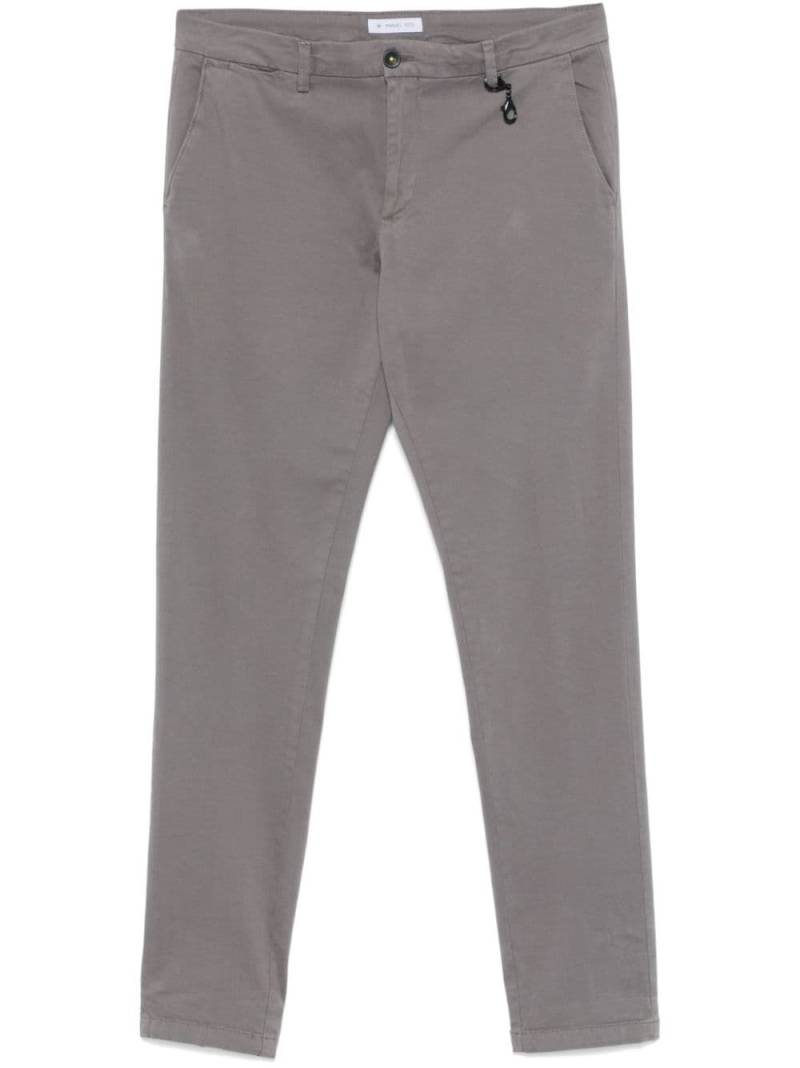 Manuel Ritz skinny-cut chinos - Grey von Manuel Ritz