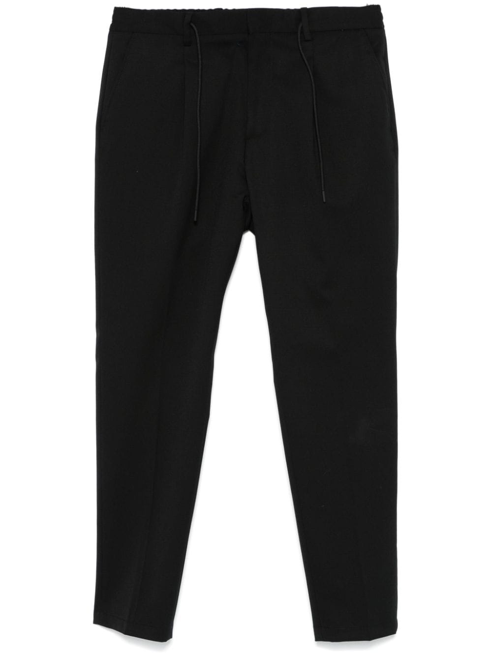 Manuel Ritz slim-cut trousers - Black von Manuel Ritz