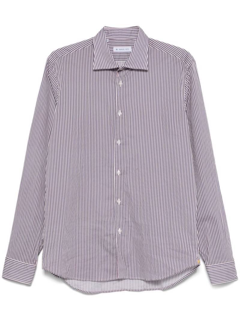 Manuel Ritz striped shirt - Blue von Manuel Ritz