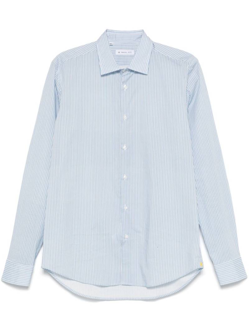 Manuel Ritz striped shirt - Blue von Manuel Ritz