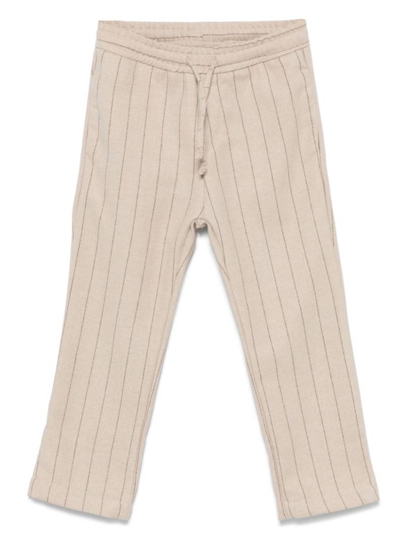 Manuel Ritz tapered-leg trousers - Neutrals von Manuel Ritz