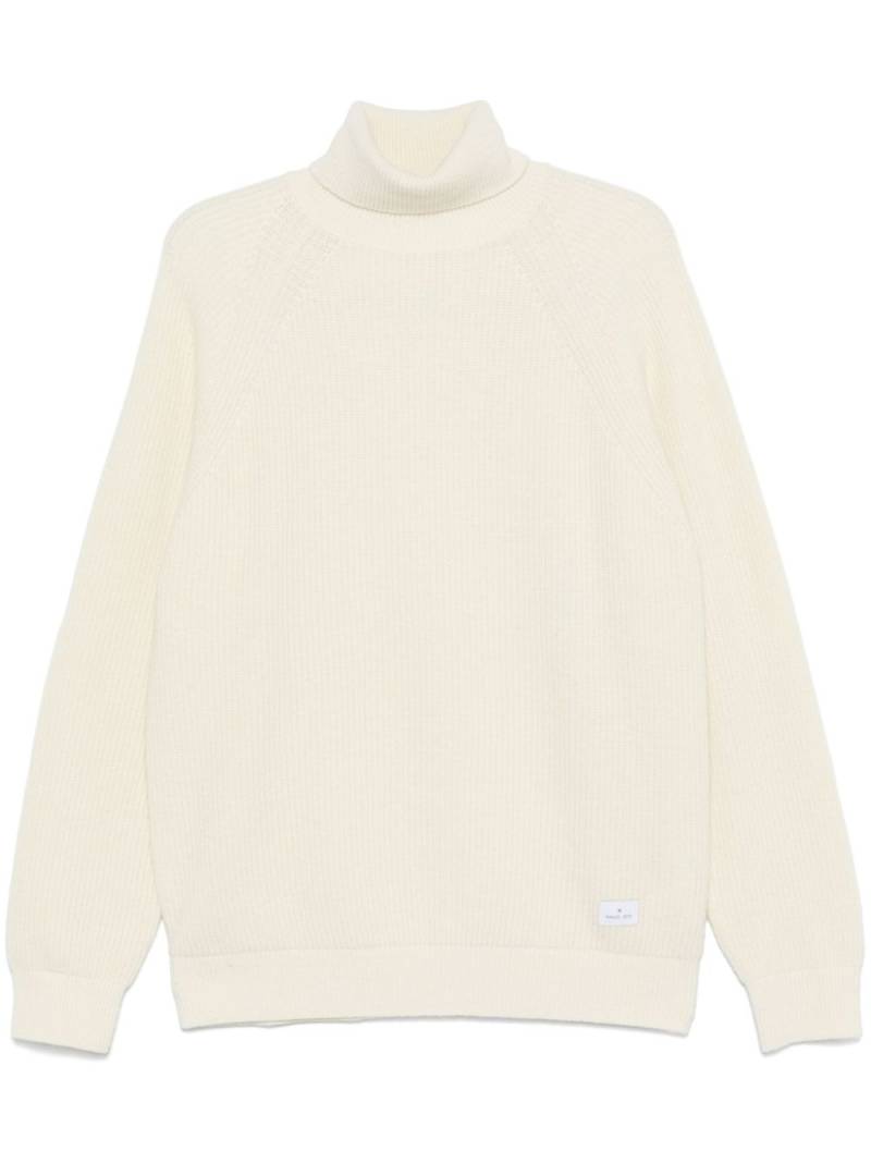 Manuel Ritz turtleneck sweater - White von Manuel Ritz