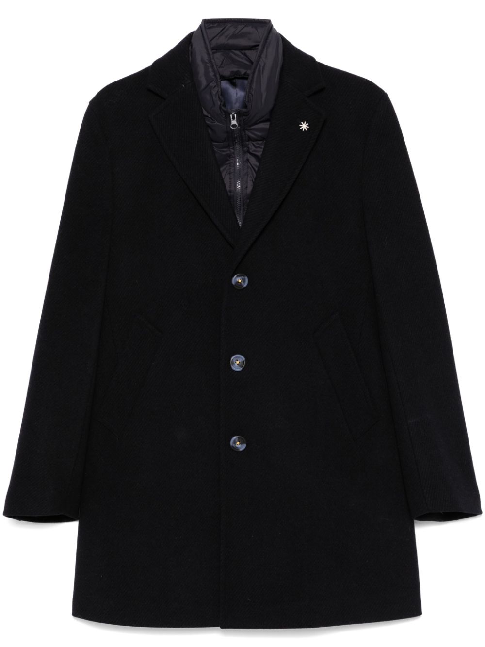 Manuel Ritz twill coat - Blue von Manuel Ritz