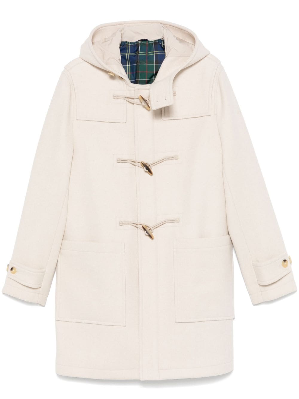 Manuel Ritz velour duffle coat - Neutrals von Manuel Ritz