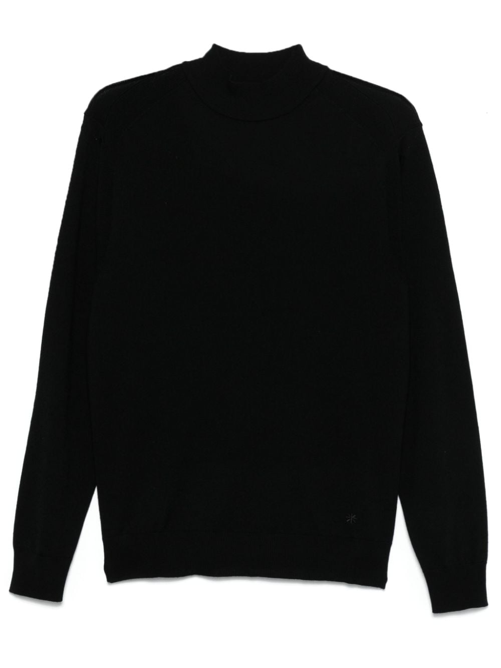 Manuel Ritz virgin-wool mock-neck sweater - Black von Manuel Ritz