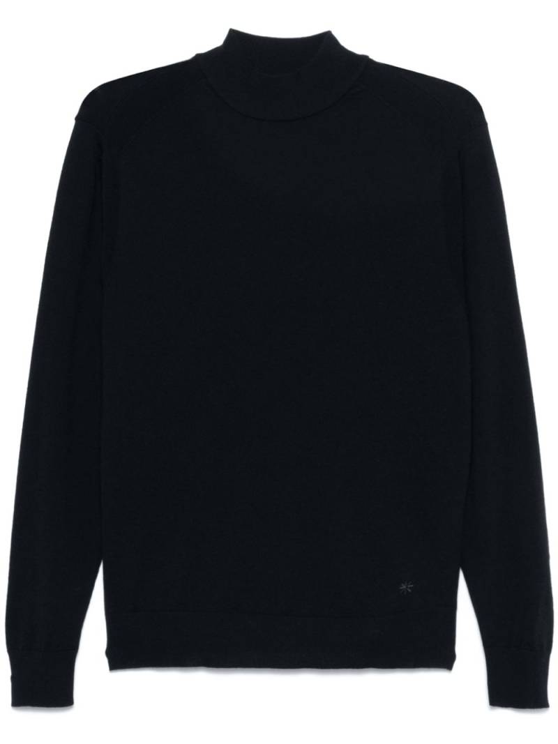 Manuel Ritz virgin-wool mock-neck sweater - Blue von Manuel Ritz