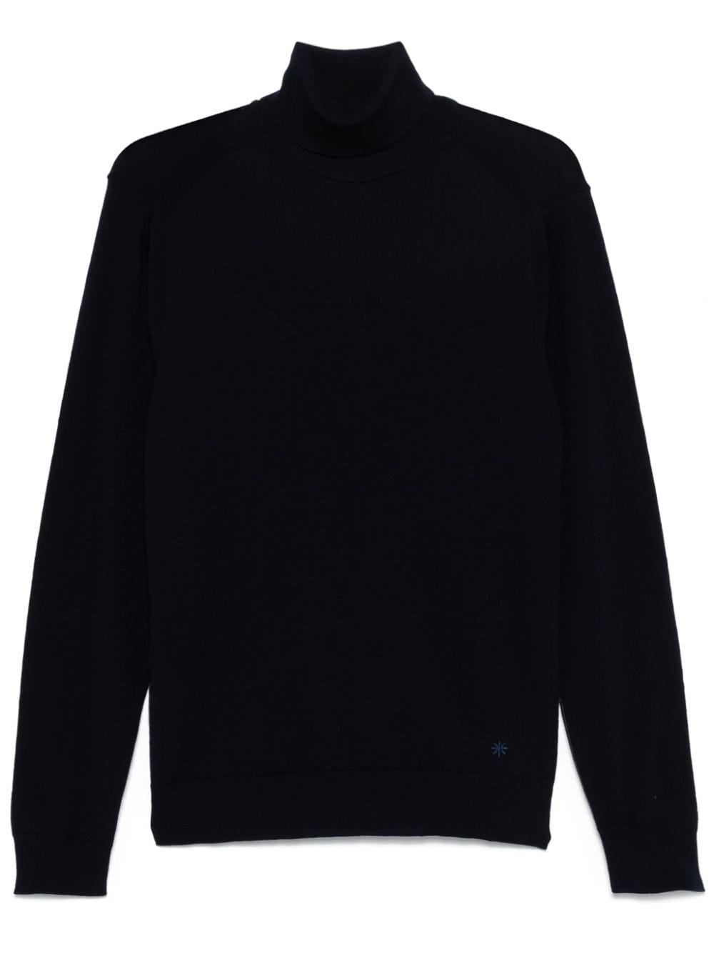 Manuel Ritz virgin-wool turtleneck sweater - Blue von Manuel Ritz