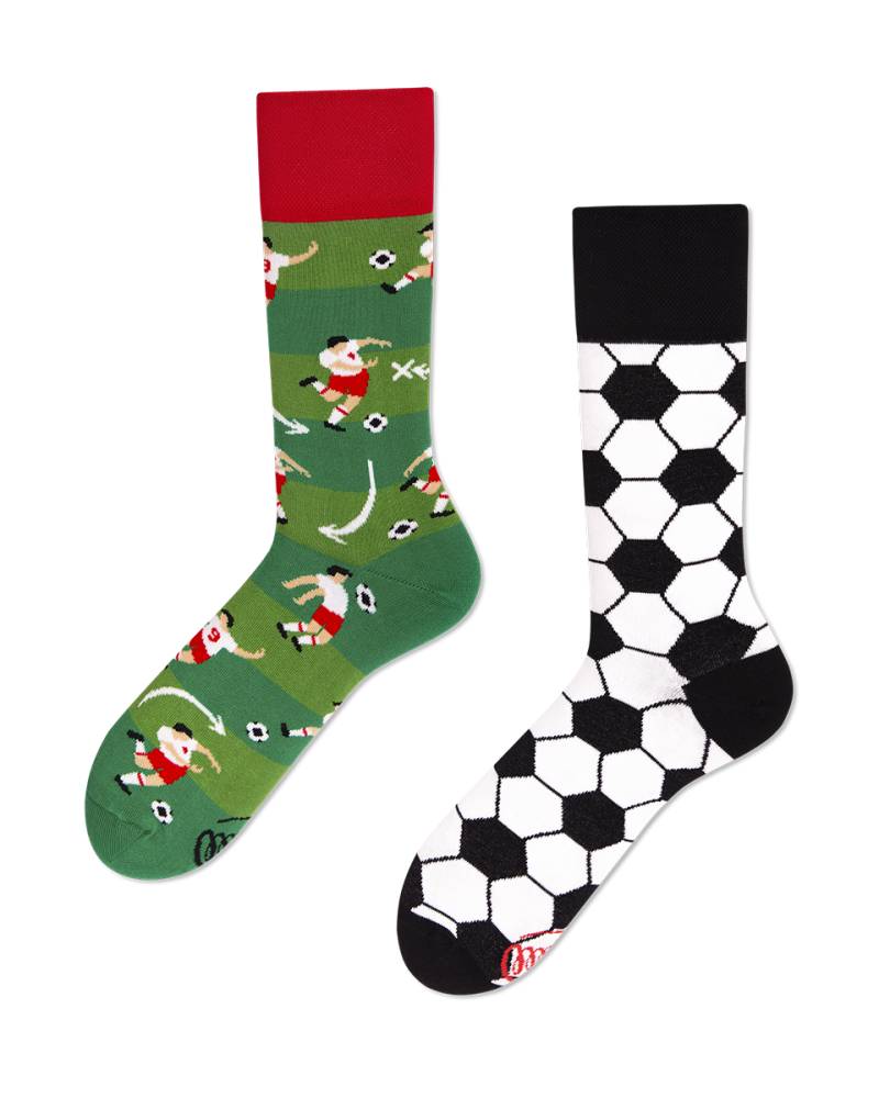 Football Fan Socks - Herren Multicolor 35-38 von Many Mornings