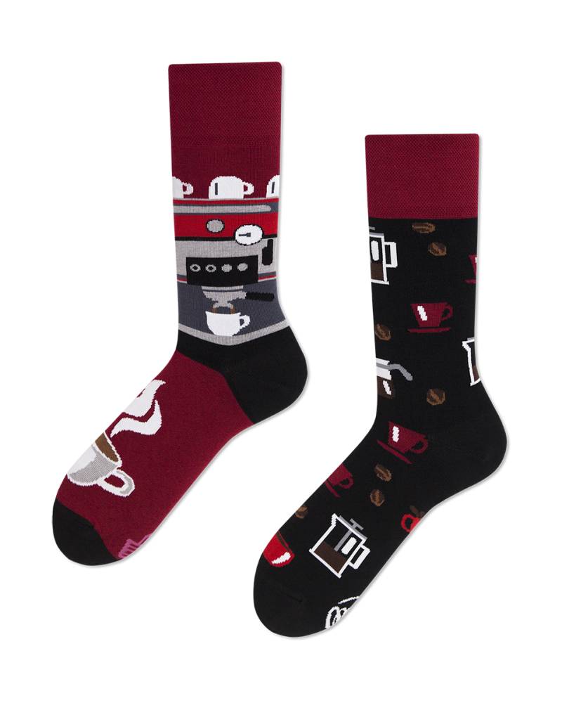 Dark Espresso Socks - Herren Multicolor 35-38 von Many Mornings