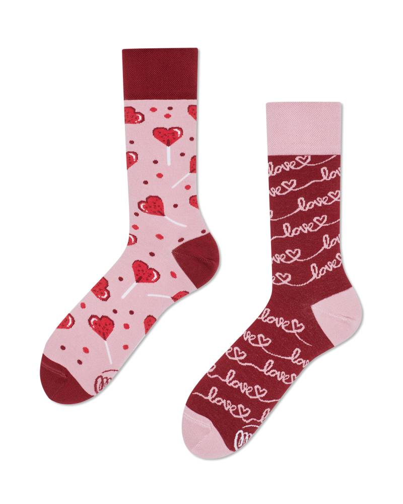 Love Story Socks - Herren Multicolor 39-42 von Many Mornings