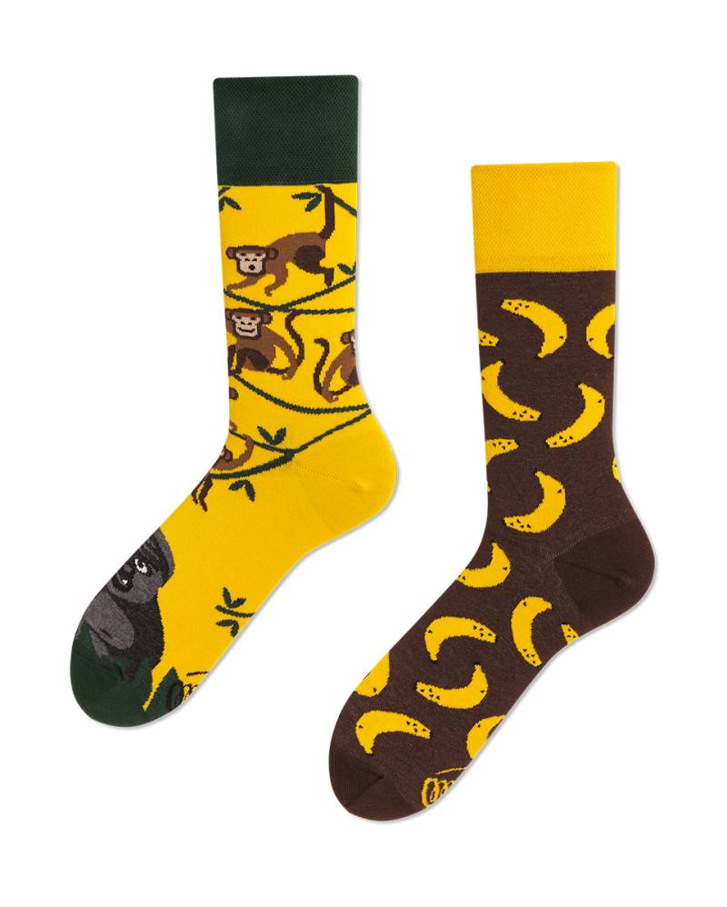 Monkey Business Socks - Herren Multicolor 35-38 von Many Mornings