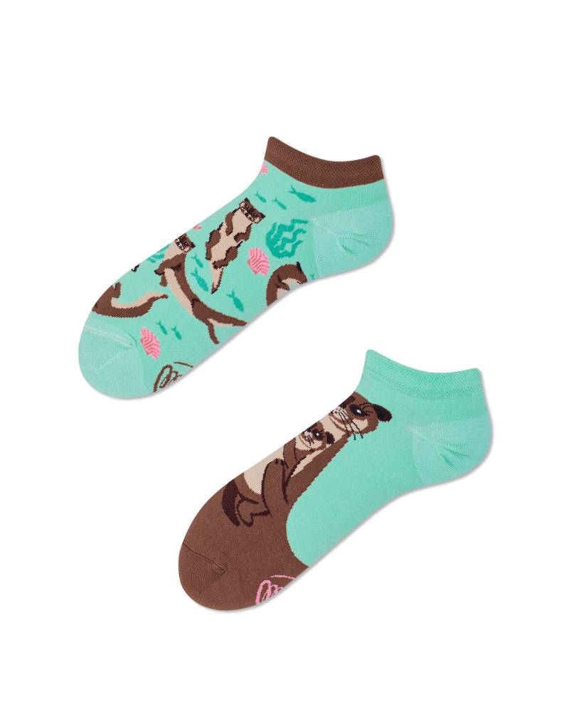 Otter Stories Sneakersocks - Herren Multicolor 35-38 von Many Mornings