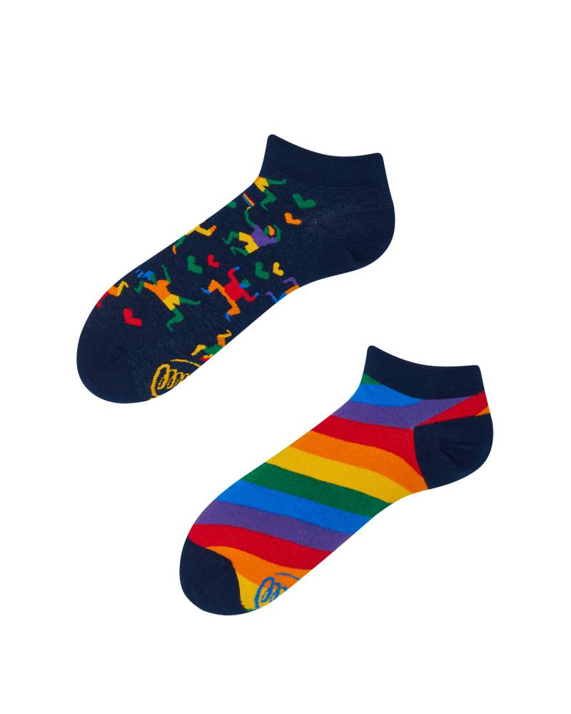 Over The Rainbow Sneakersocks - Herren Multicolor 35-38 von Many Mornings