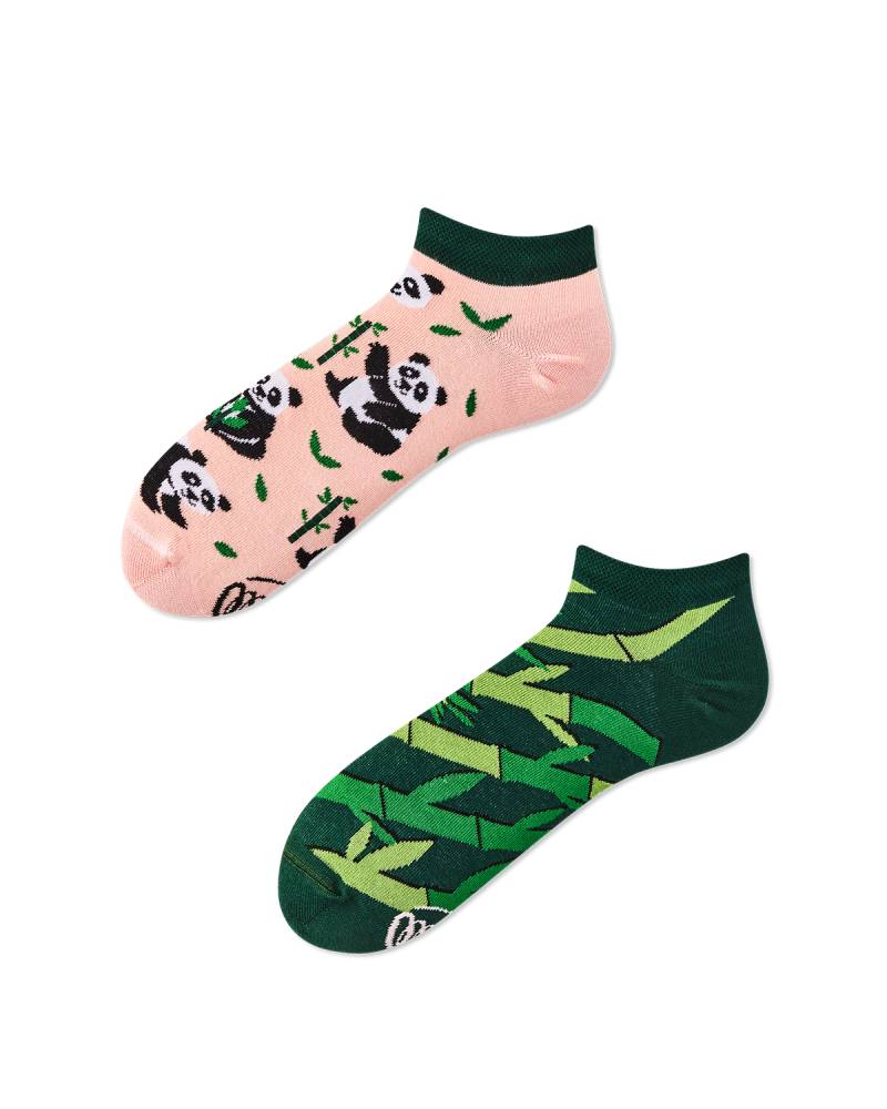 Sweet Panda Sneakersocks - Herren Multicolor 39-42 von Many Mornings