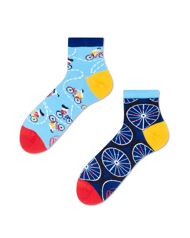 The Bicycles Quartersocks - Herren Multicolor 43-46 von Many Mornings