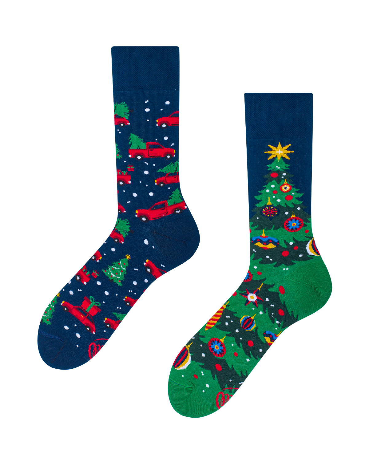 X-mas Tree Socks - Herren Multicolor 35-38 von Many Mornings